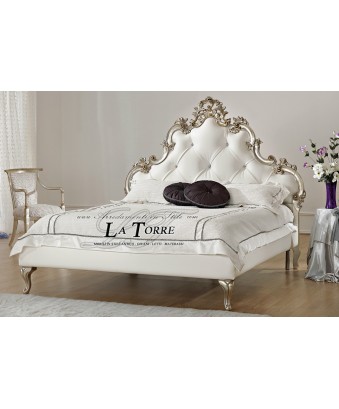 letto matrimoniale contenitore barocco