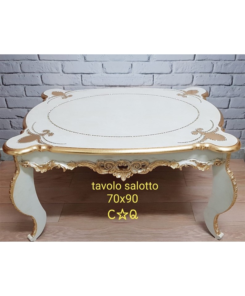 Kristall rectangular living room table